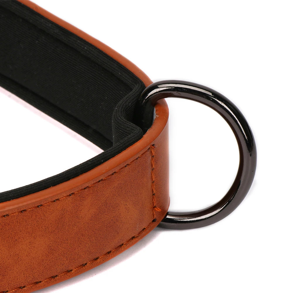 The Milano Leather Collar – Personalized Luxe Edition