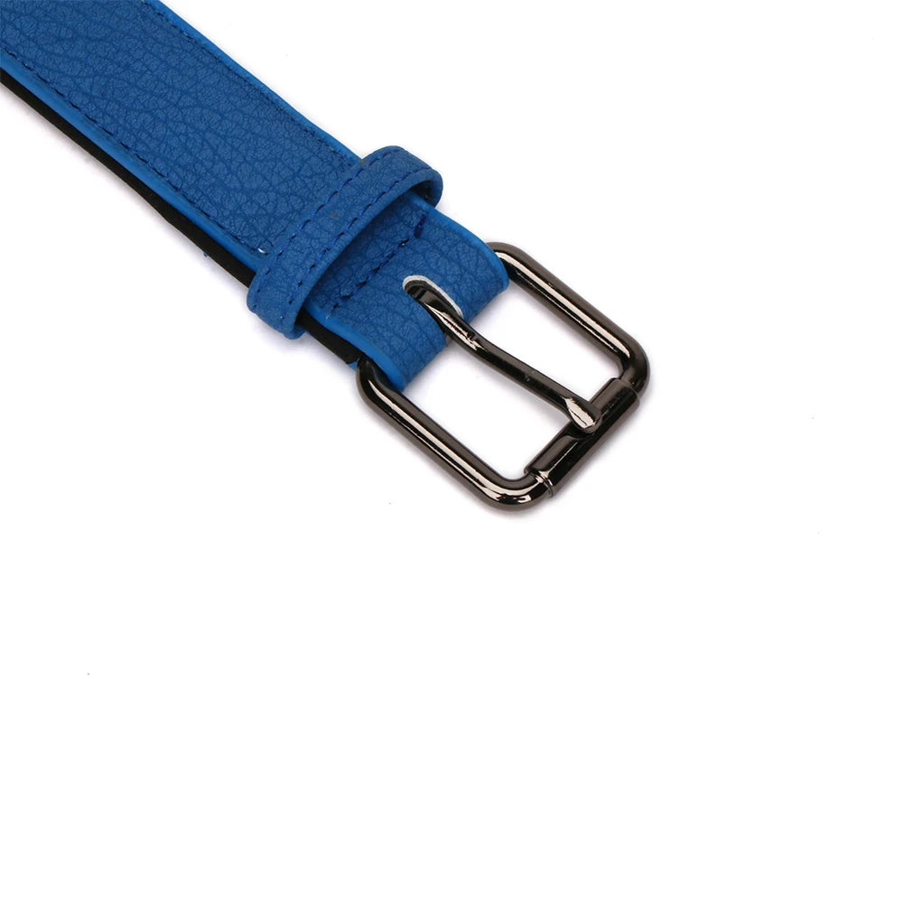 The Milano Leather Collar – Personalized Luxe Edition