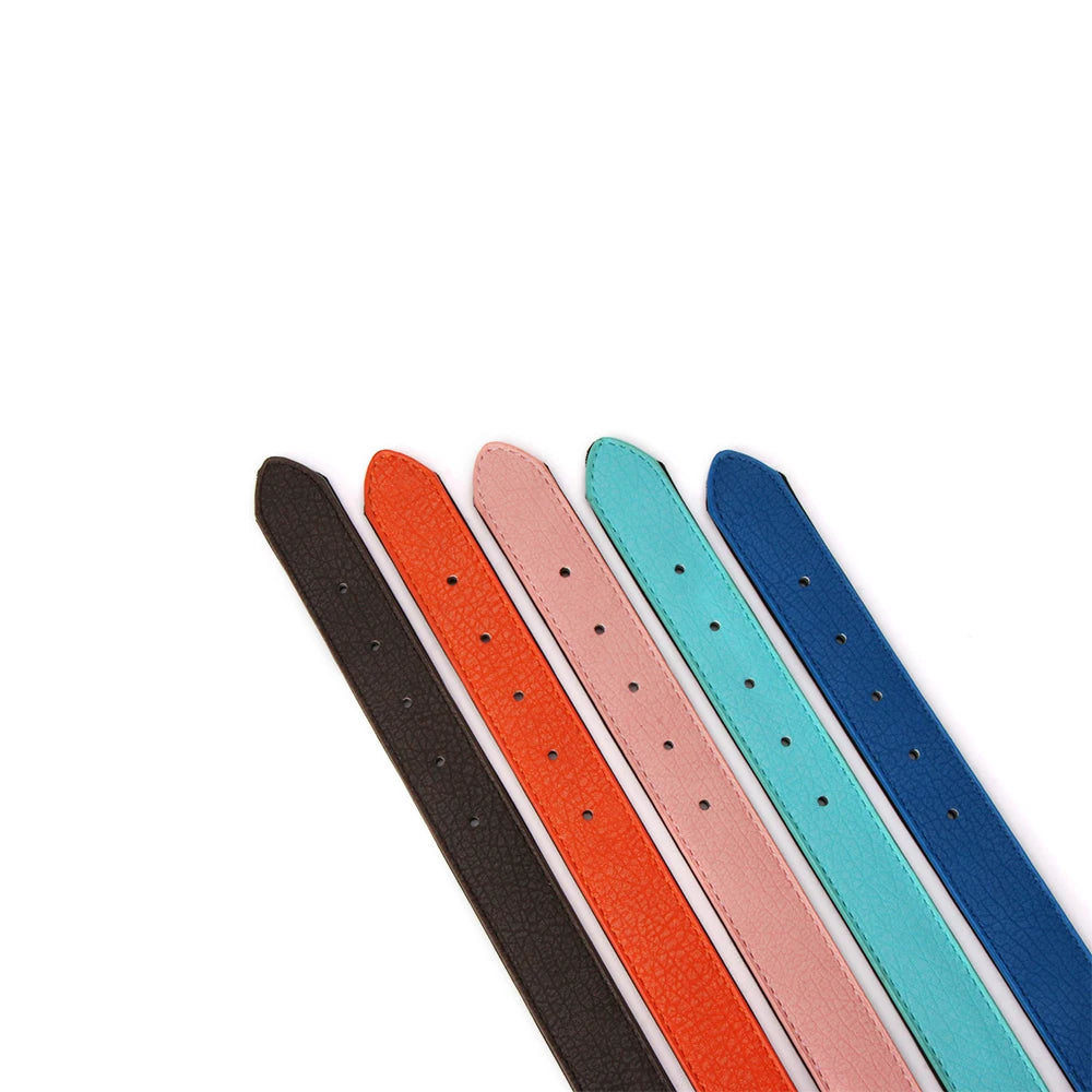 The Milano Leather Collar – Personalized Luxe Edition