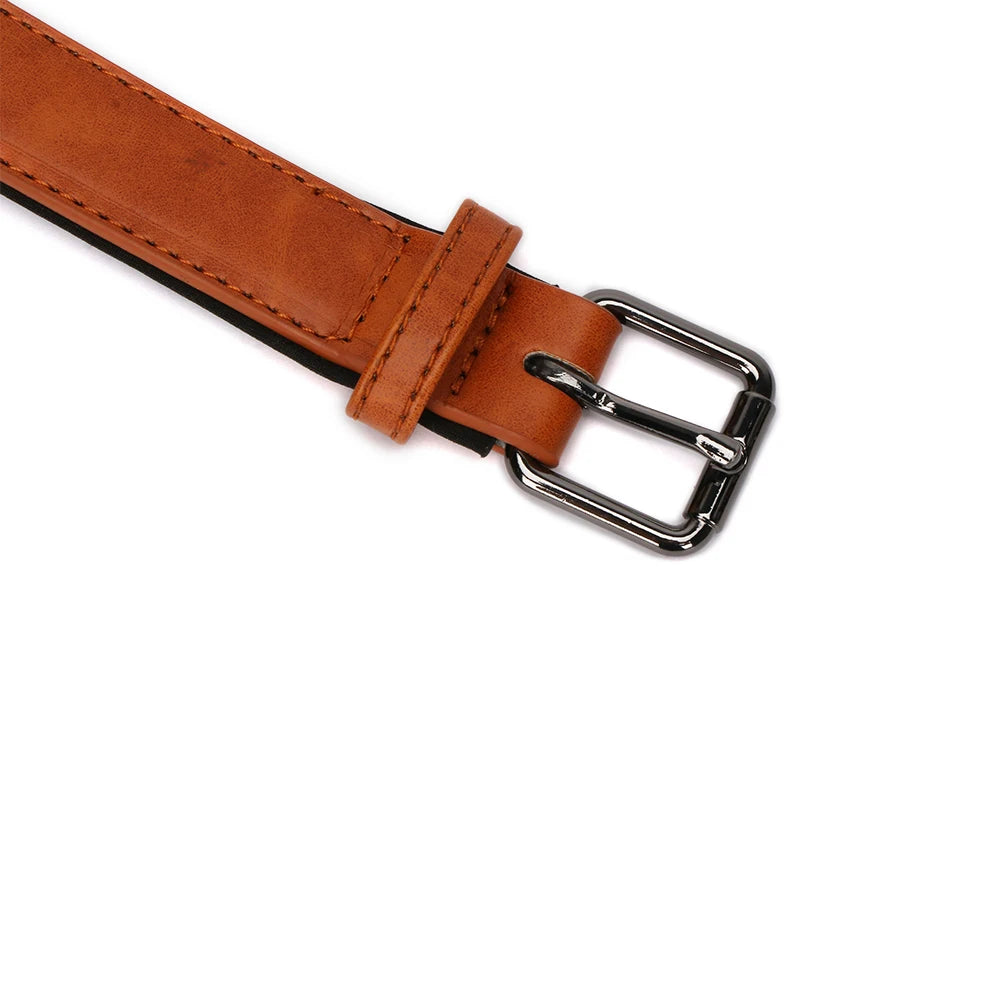 The Milano Leather Collar – Personalized Luxe Edition