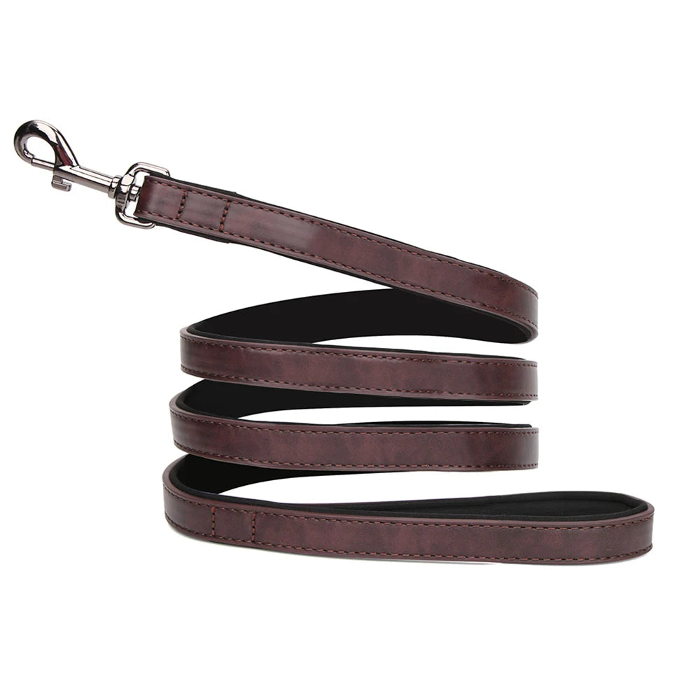 The Milano Leather Collar – Personalized Luxe Edition
