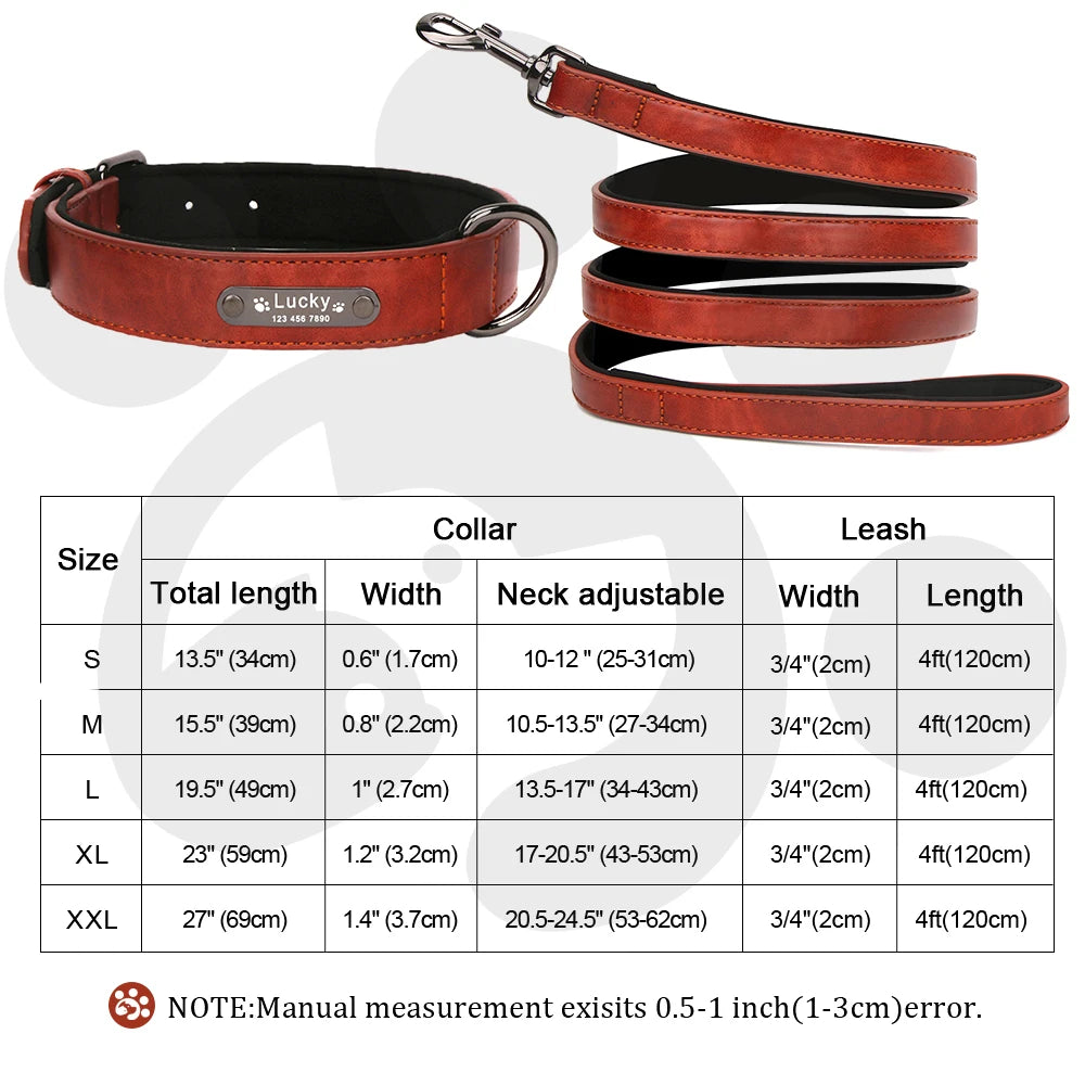 The Milano Leather Collar – Personalized Luxe Edition