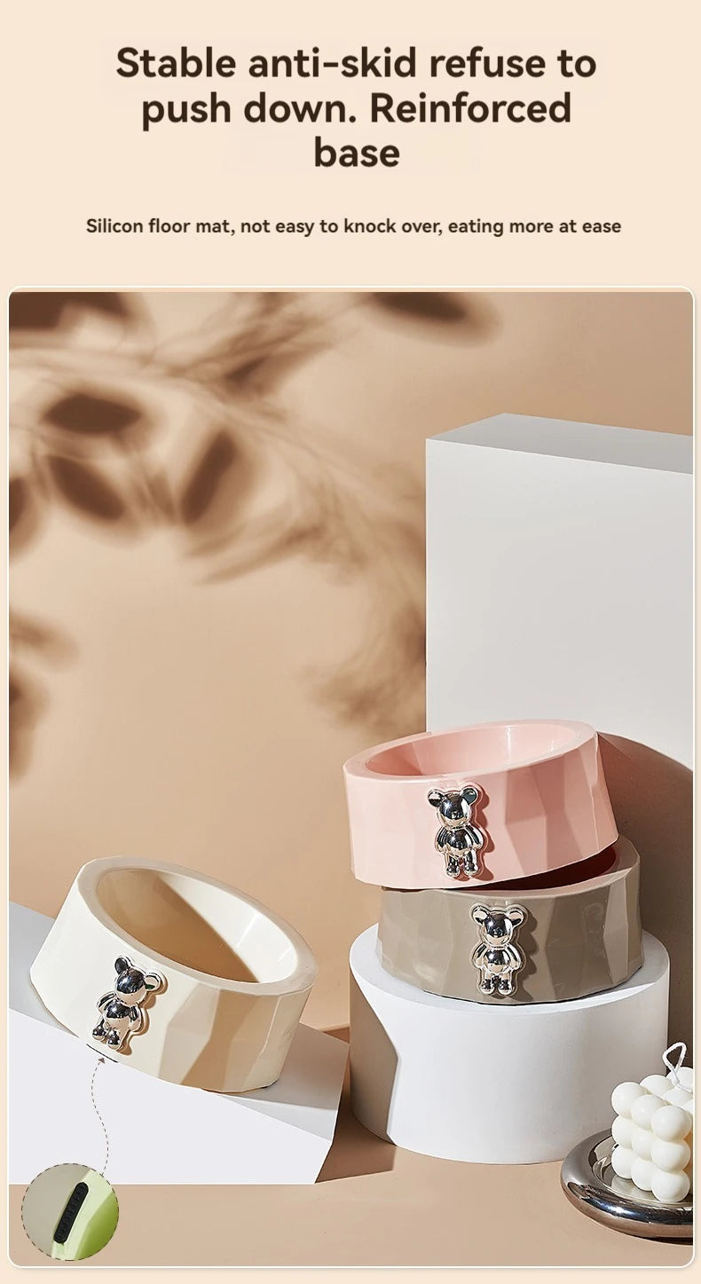 The Diamond Bear Bowl – Luxe Home Edition