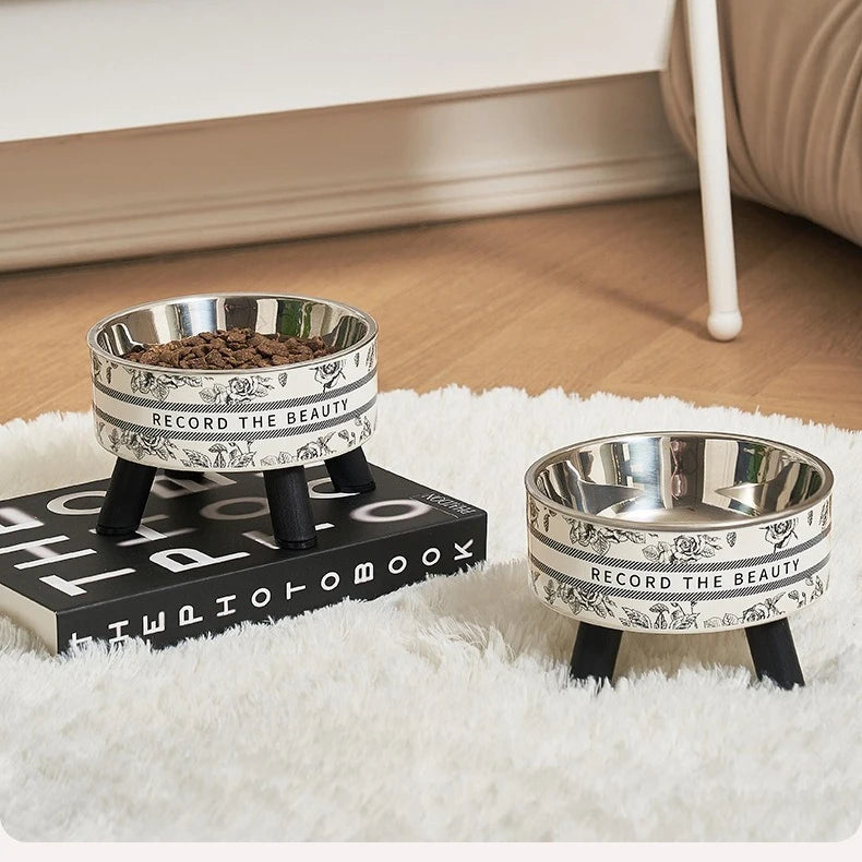 The Noir Maison Bowl – Elevated Pet Dining Edition