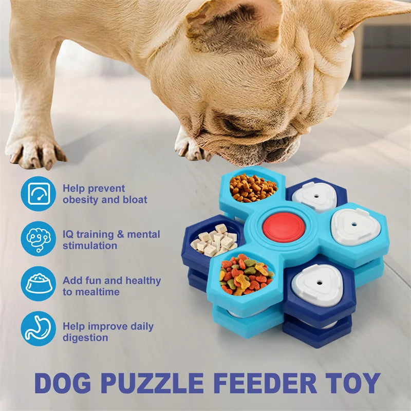 The SpinBloom Puzzle Feeder – KishiDoodles Smart Play Collection