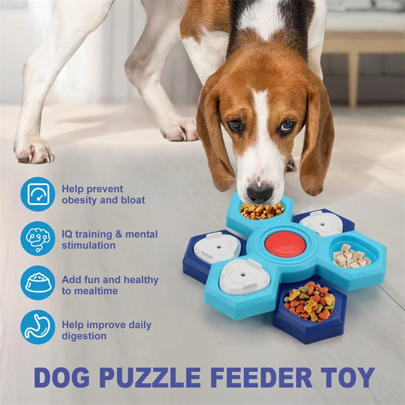 The SpinBloom Puzzle Feeder – KishiDoodles Smart Play Collection