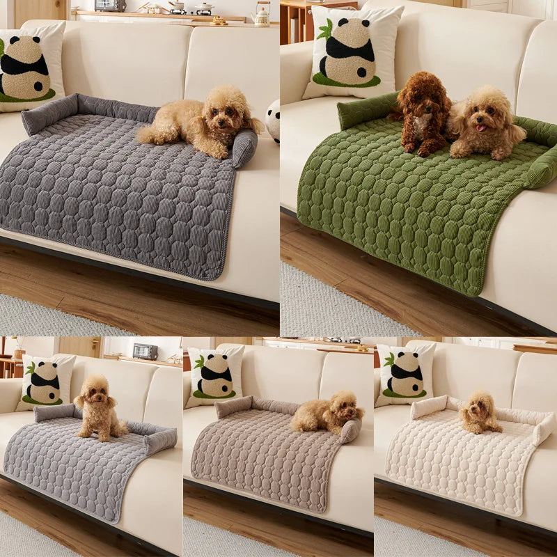 Non-Slip Dog Bed Cover and Pet Blanket Sofa Pet Bed Mat Car Mattress Protectors Furniture Couch Cover 1pcs