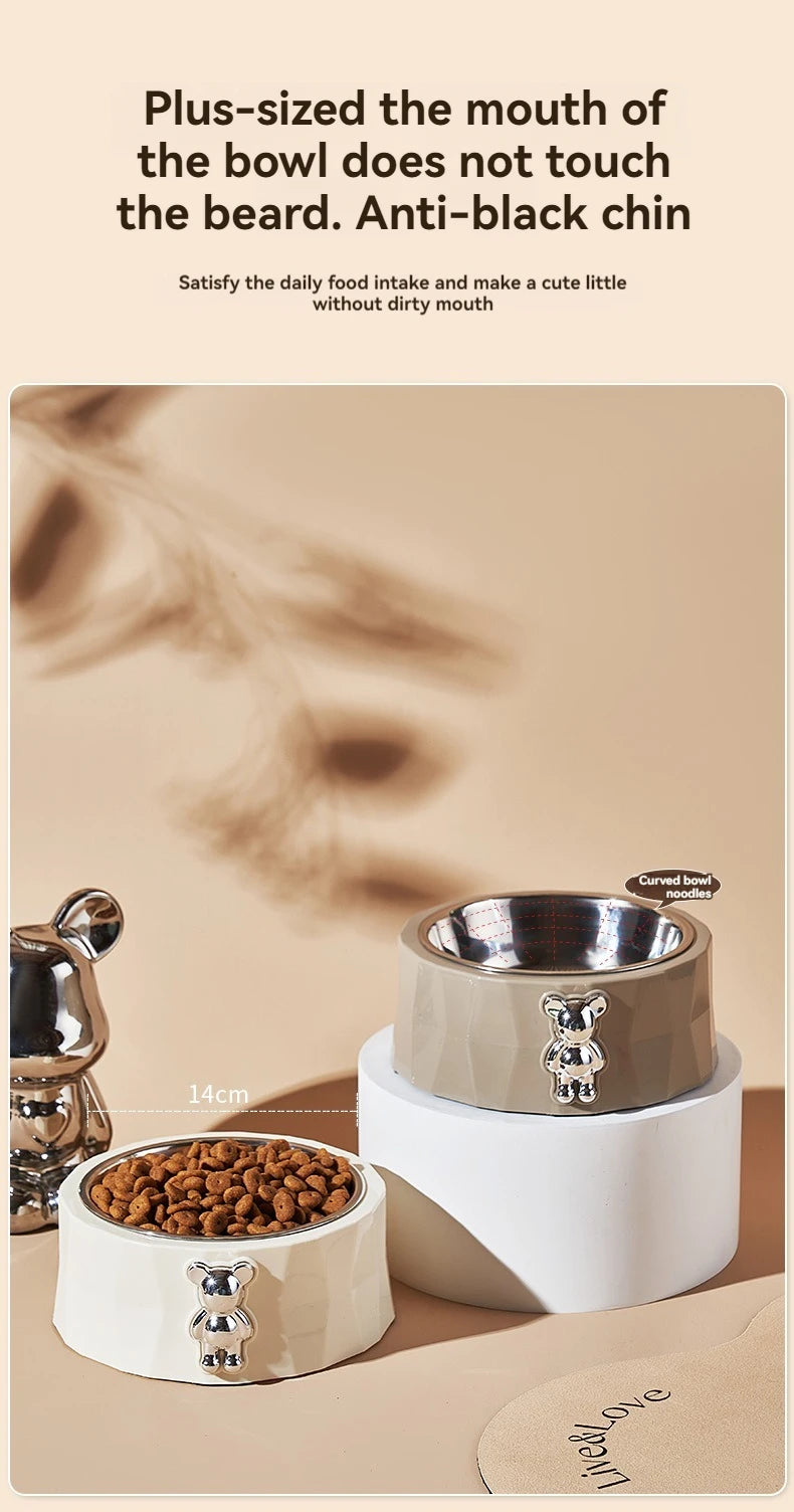 The Diamond Bear Bowl – Luxe Home Edition