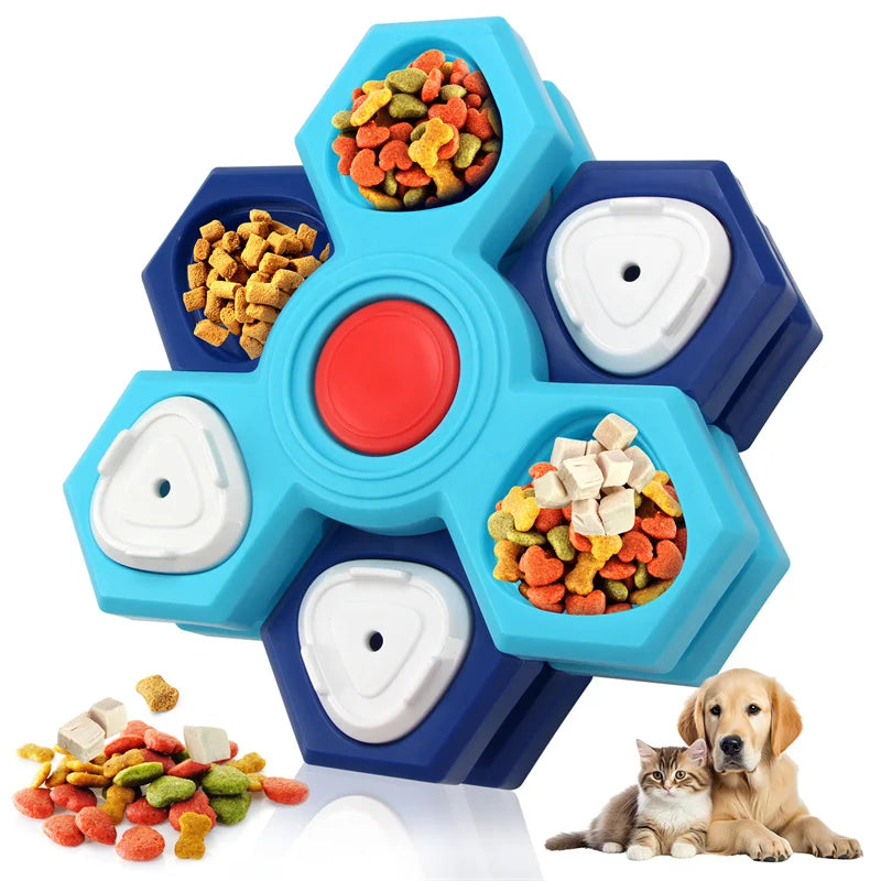 The SpinBloom Puzzle Feeder – KishiDoodles Smart Play Collection