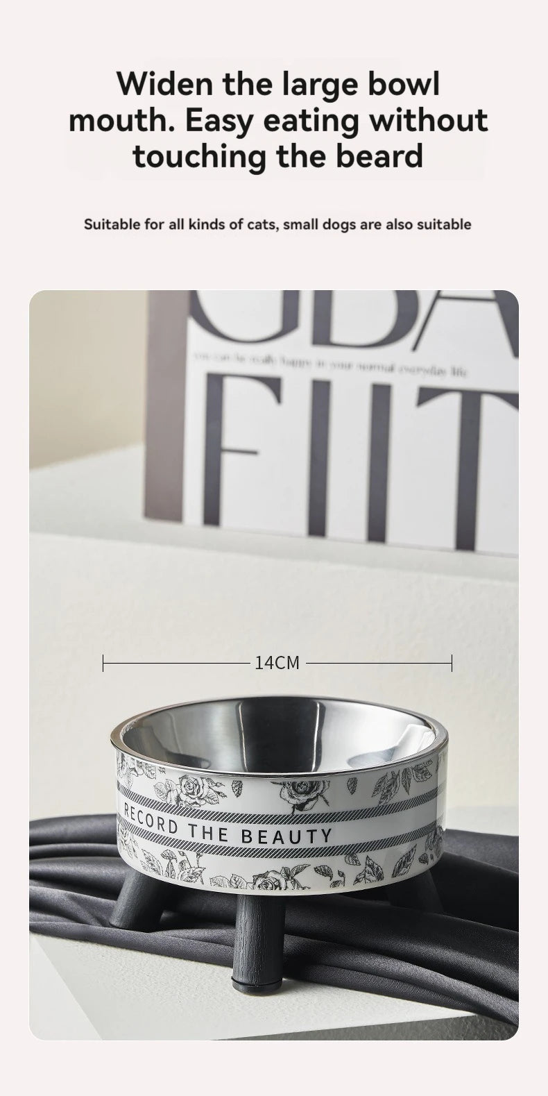 The Noir Maison Bowl – Elevated Pet Dining Edition