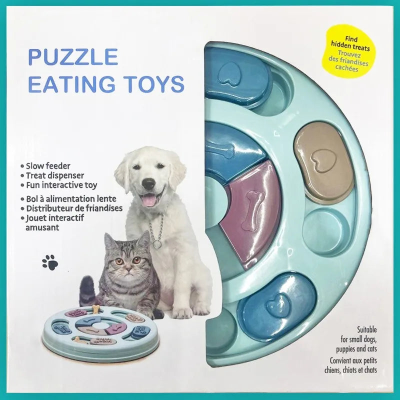 Smart Slow Feeder Puzzle Bowl – KishiDoodles Mindful Feeding Edition