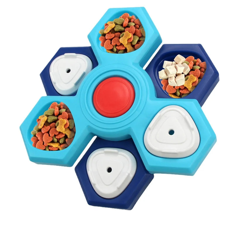 The SpinBloom Puzzle Feeder – KishiDoodles Smart Play Collection