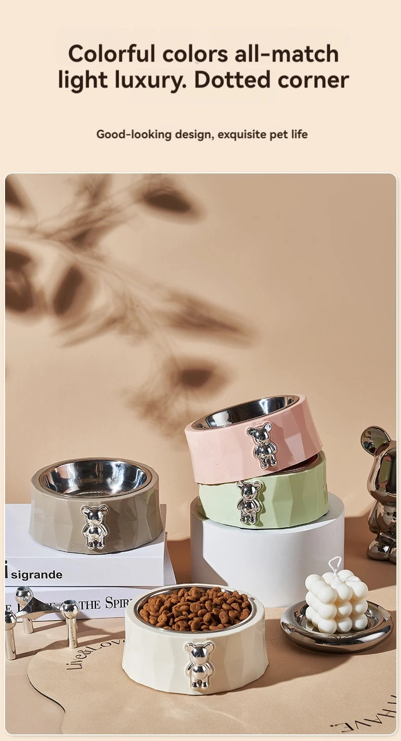 The Diamond Bear Bowl – Luxe Home Edition