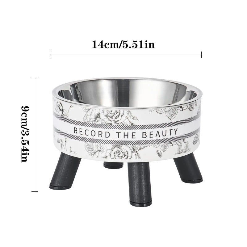 The Noir Maison Bowl – Elevated Pet Dining Edition