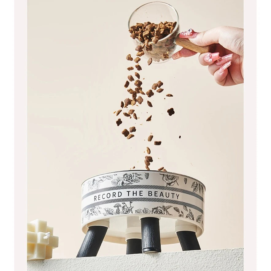 The Noir Maison Bowl – Elevated Pet Dining Edition