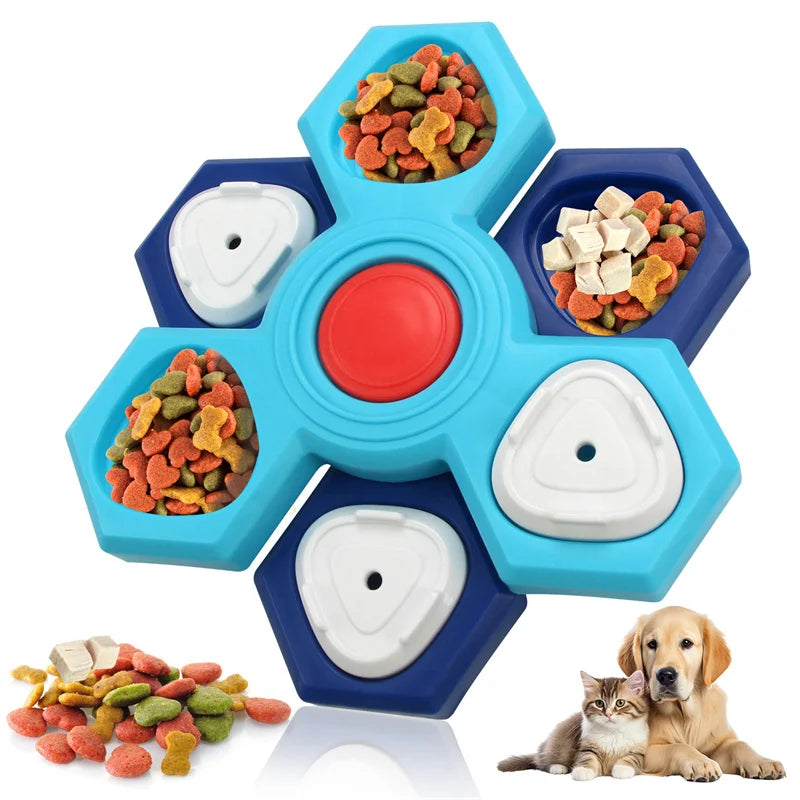 The SpinBloom Puzzle Feeder – KishiDoodles Smart Play Collection