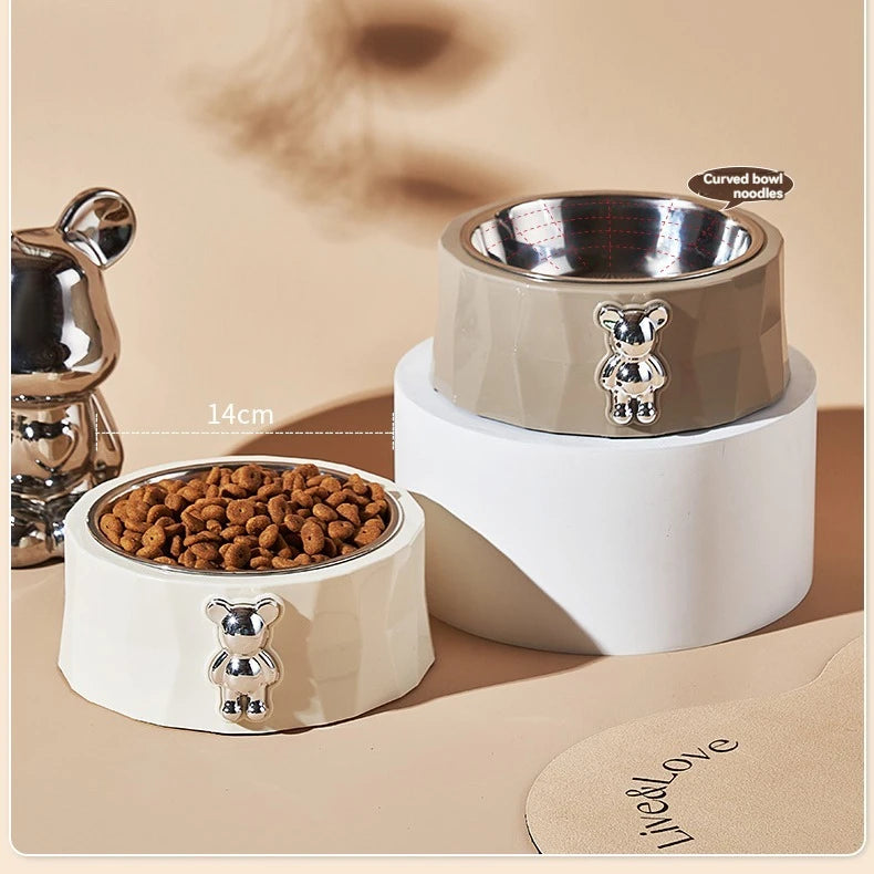 The Diamond Bear Bowl – Luxe Home Edition