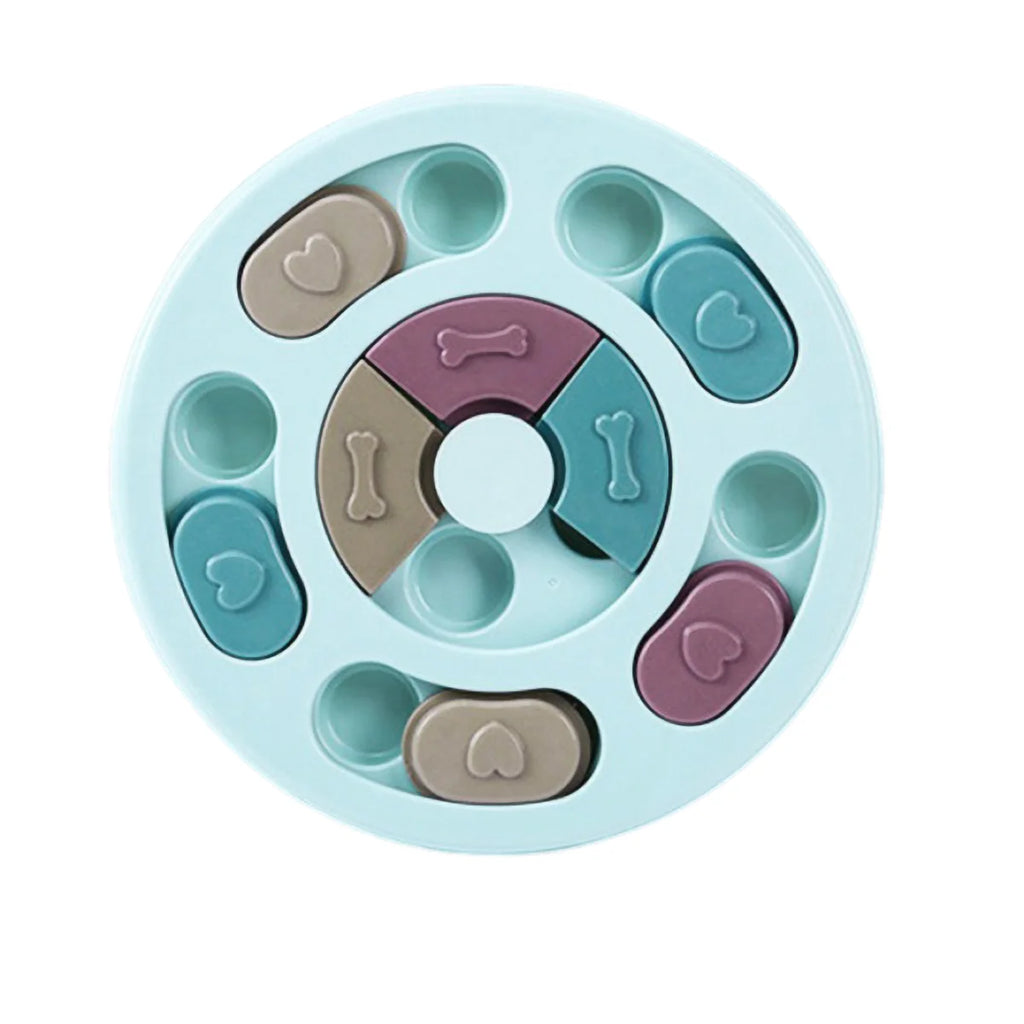 Smart Slow Feeder Puzzle Bowl – KishiDoodles Mindful Feeding Edition