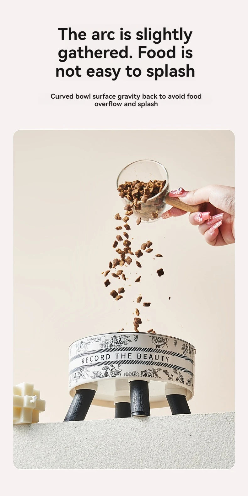 The Noir Maison Bowl – Elevated Pet Dining Edition