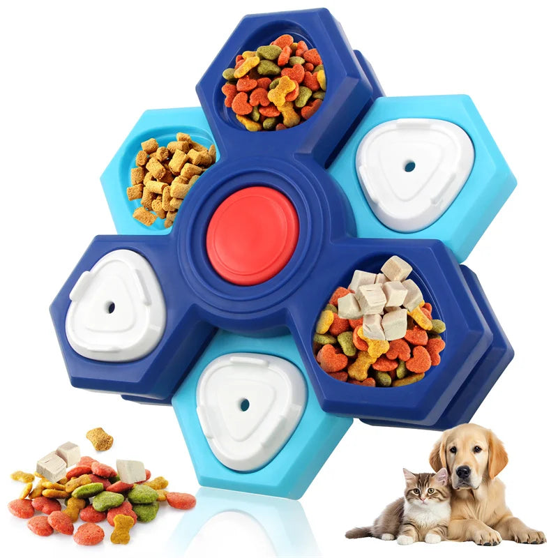 The SpinBloom Puzzle Feeder – KishiDoodles Smart Play Collection